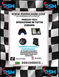 KIT QUADRO E CENTRALINE PER SMART 450