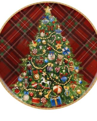 Piatto Natale Brandani