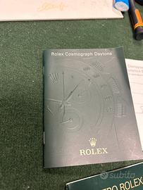 Rolex libretto istruzioni Daytona