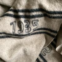 Coperta militare reperto storico 1935