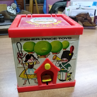 Giocattolo vintage Jack in the box Puppet