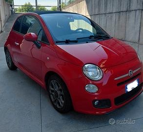 Fiat 500 C sport 1.3 16v 95CV guid.Neopatentati