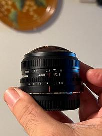 7Artisans 4mm f2.8 m43