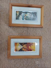 Coppia di Quadri d'Arredo – Paesaggi Suggestivi