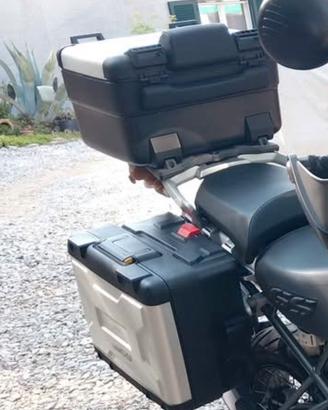 Tris di borse Vario BMW per R1200 GS 2004 al 2012