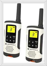 Coppia ricetrasmittenti Motorola+4 pacchi batt