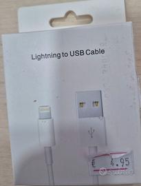 Cavo ricarica Lightning to USB per iPhone