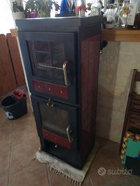 stuffa a legna con forno