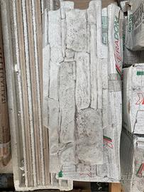 Piastrella in gres effetto pietra in rilievo mq 8