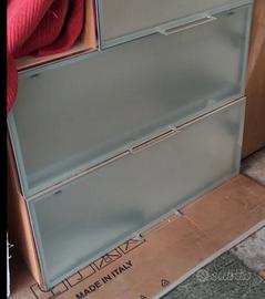 Mobiletti Scavolini vasistas cucina vetro satinato