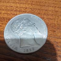 Moneta 5 Lire Vittorio Emanuele II 1859 - Re Elett