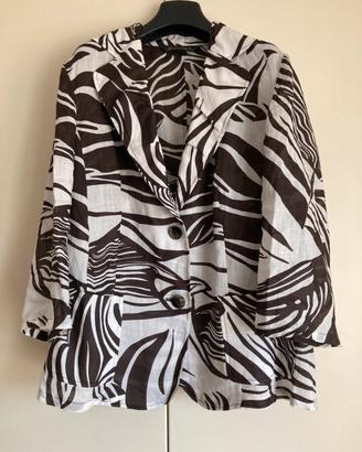 Giacca / camicia firmata Marina Rinaldi  50 NUOVA