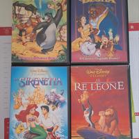 4 VHS Walt Disney 