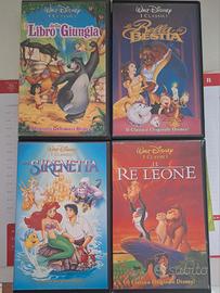 4 VHS Walt Disney 