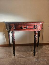 CONSOLLE ANTICA IN LEGNO 