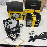 Ventole Corsair AF120 LED bianche + cavi PWM