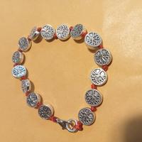 bracciale argento indiano 