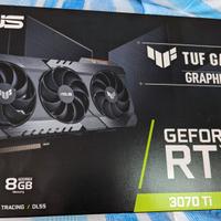 Scheda video ASUS TUF RTX 3070 Ti 8GB GDDR6X