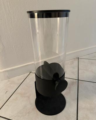 Dispenser alimenti secchi/cereali singolo