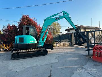 E228 Escavatore Ihi 80 q con pinza ragno