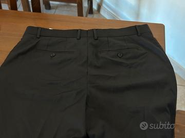 Pantalone Zara nero per uomo, nuovo 52