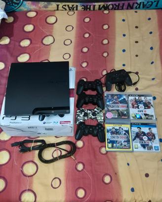 Playstation 3 slim non funzionante - completa