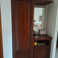 Mobile porta giacche e porta scarpe con  cassetti 