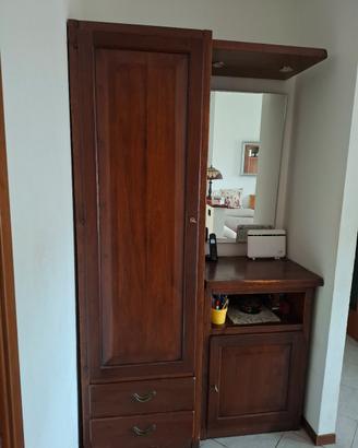 Mobile porta giacche e porta scarpe con  cassetti 