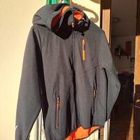 giacca felpata antivento 12 anni