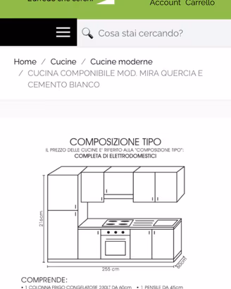 Piano cottura e lavello cucina mod. MIRA Bissolo