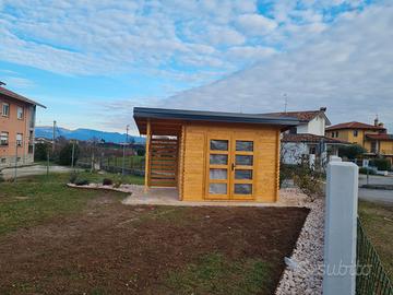Casette in legno da giardino