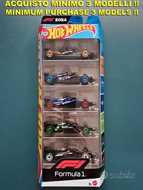HOT WHEELS 5 PACK - F1 - Formula 1 2024