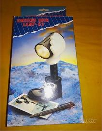 Lampada scrivania vintage anni '80 ferma fogli 