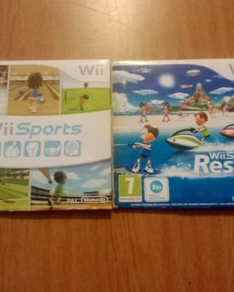 Wii Sports+Wii Sports Resort (15 Giochi Sports)Wii