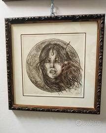 Stampa d’arte numerata 24/100  firmata