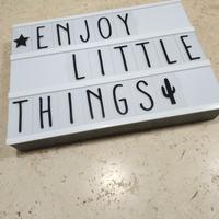 lightbox A4 bianco e nero 