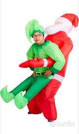 Costume Babbo Natale gonfiabile