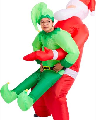 Costume Babbo Natale gonfiabile