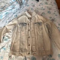 Giacca jeans pull and bear taglia L
