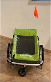 Croozer for 2 rimorchio per bici