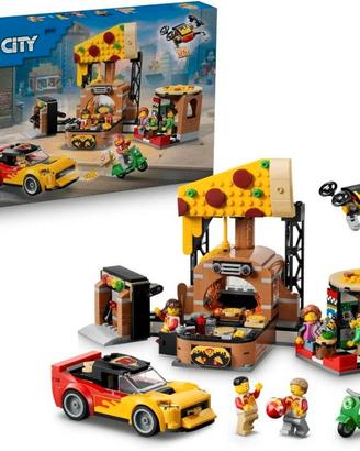 LEGO City Centro di Consegna Pizze con Veicoli - I