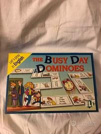 The busy day domino Eli gioco didattico inglese