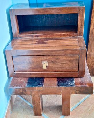 Comodini in legno “la Maison Coloniale”