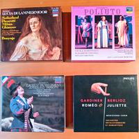 4 COFANETTI CD OPERE DI BERLIOZ E DONIZETTI 
