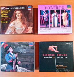 4 COFANETTI CD OPERE DI BERLIOZ E DONIZETTI 