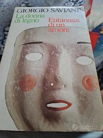 libro "La donna di legno Eutanasia di un amore 