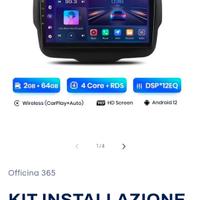 carplay Android per Jeep renegade 