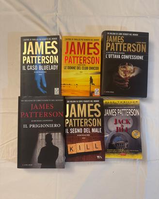 6 libri JAMES PATTERSON
