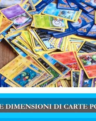 Pokémon GCC: mazzi di carte di varie dimensioni