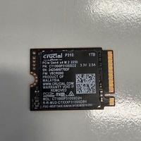 HARD DISK INTERNO CRUCIAL ssd m2 1tb